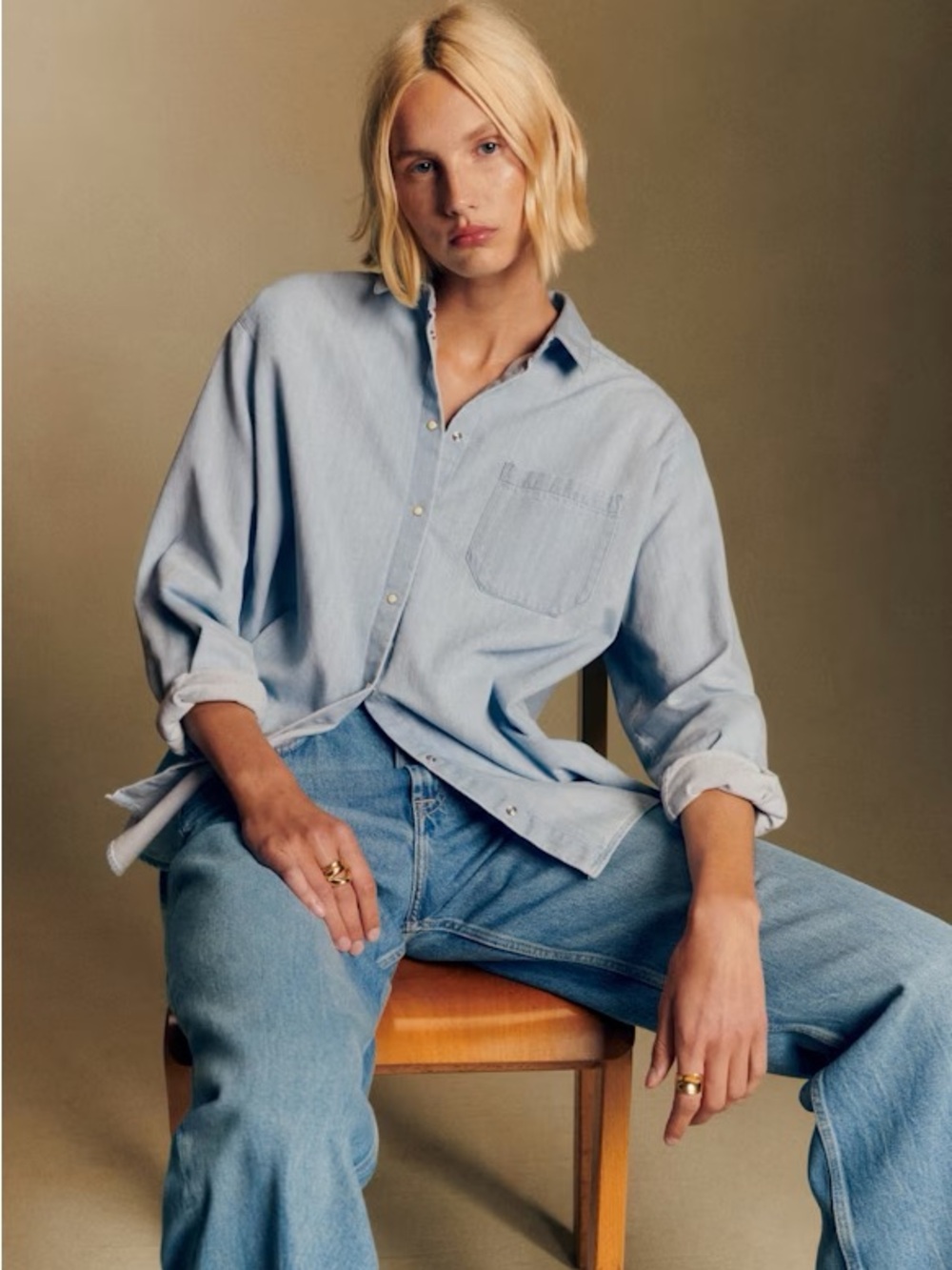 Sezane Max Shirt Size 36